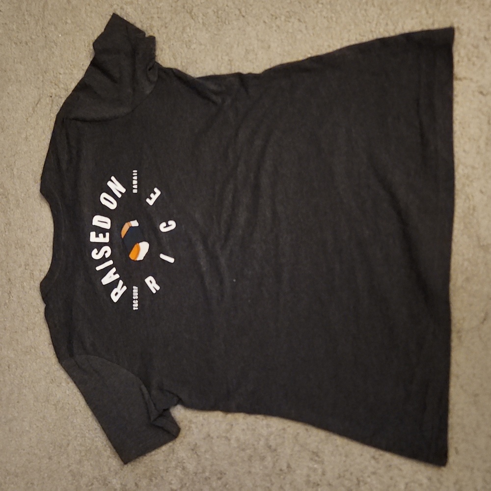 T&C Hawaii Spam Raised on Rice Women's Shirt NWOT